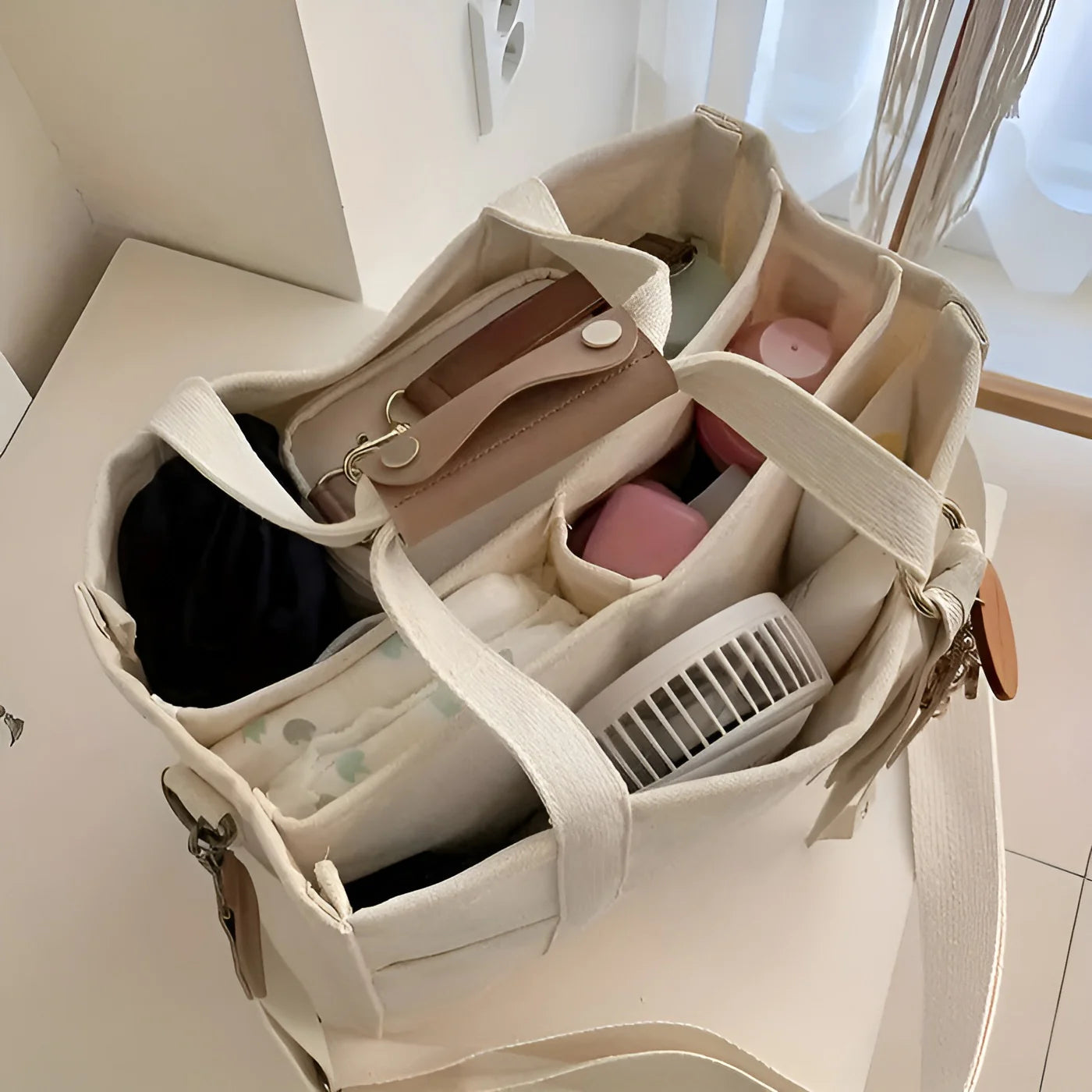 BELLA | VINTAGE TOTE - LICHT, RUIM EN STIJLVOL