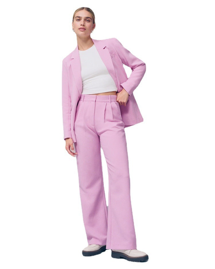 LINA | HIGH WAIST WIDE FIT PANTALON 1 + 1 FREE