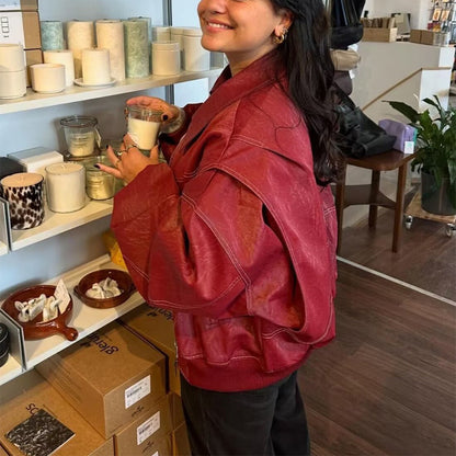 Odilé - Oversized Retro Jacket | be unique, stylish and beautiful.