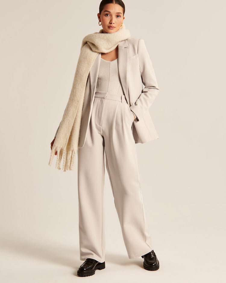 LINA | HIGH WAIST WIDE FIT PANTALON 1 + 1 FREE