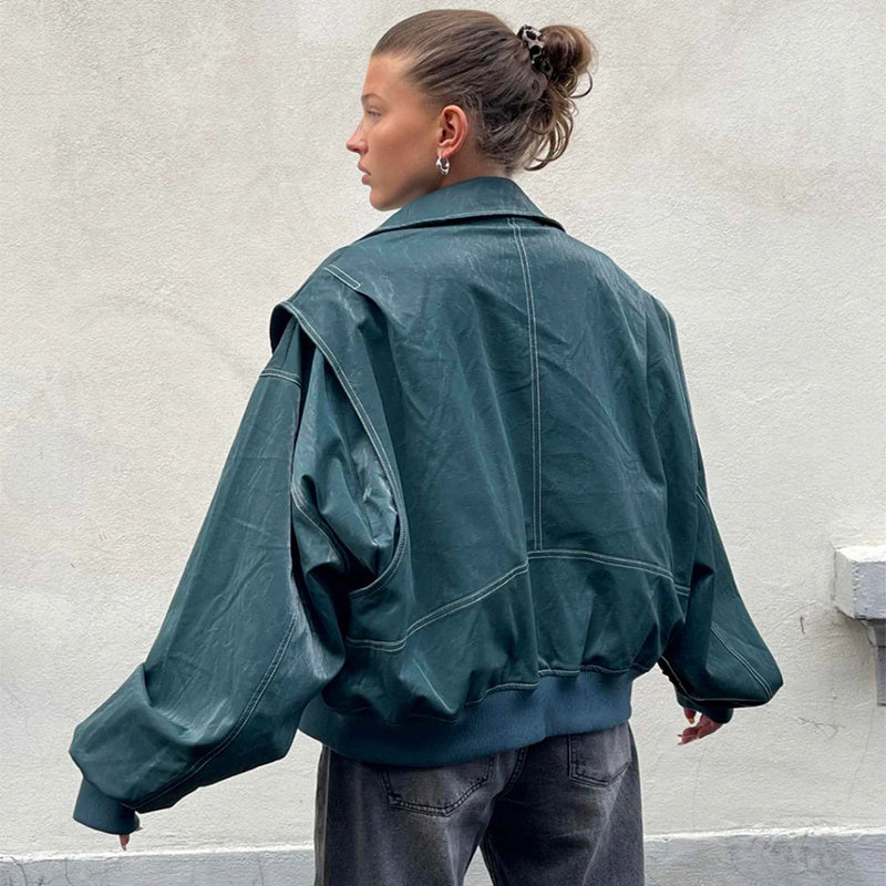 Odilé - Oversized Retro Jacket | be unique, stylish and beautiful.