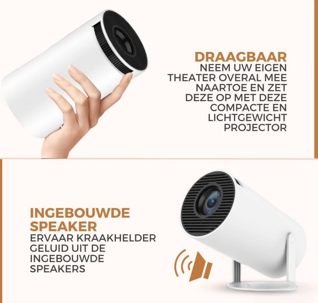 CineVision-Projector | Geniet Van Bioscoopkwaliteit Vanuit Het Comfort Van Je Huis!