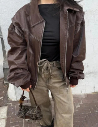 Odilé - Oversized Retro Jacket | be unique, stylish and beautiful.